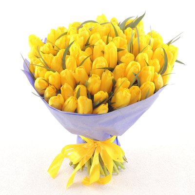 Лимончелло (101 тюльпан)