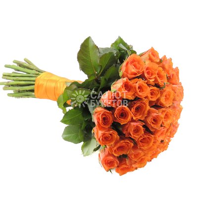 Оранжевый рассвет (с ЖЕЛТЫМИ розами!!)